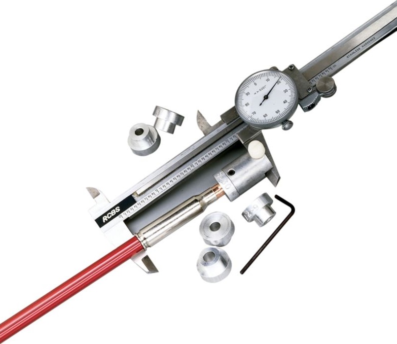 Hornady LockNLoad BULLET COMPARATOR, Complete Set met Body en 14 Bullet Inserts